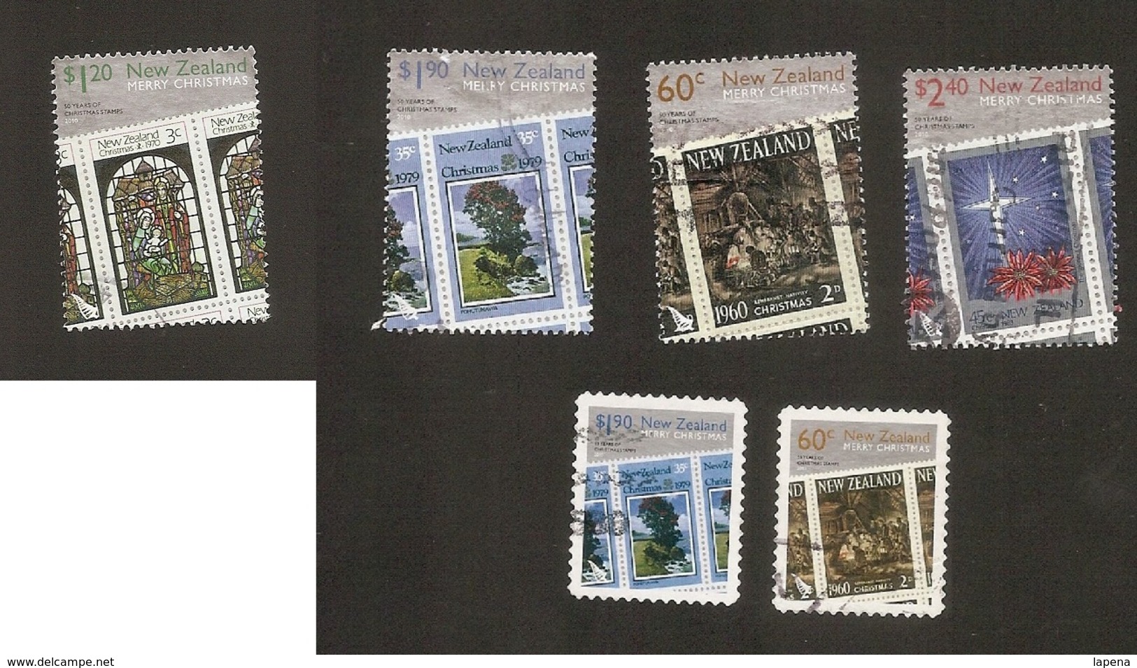 Nueva Zelanda 2010 Used Chirstmas - Used Stamps