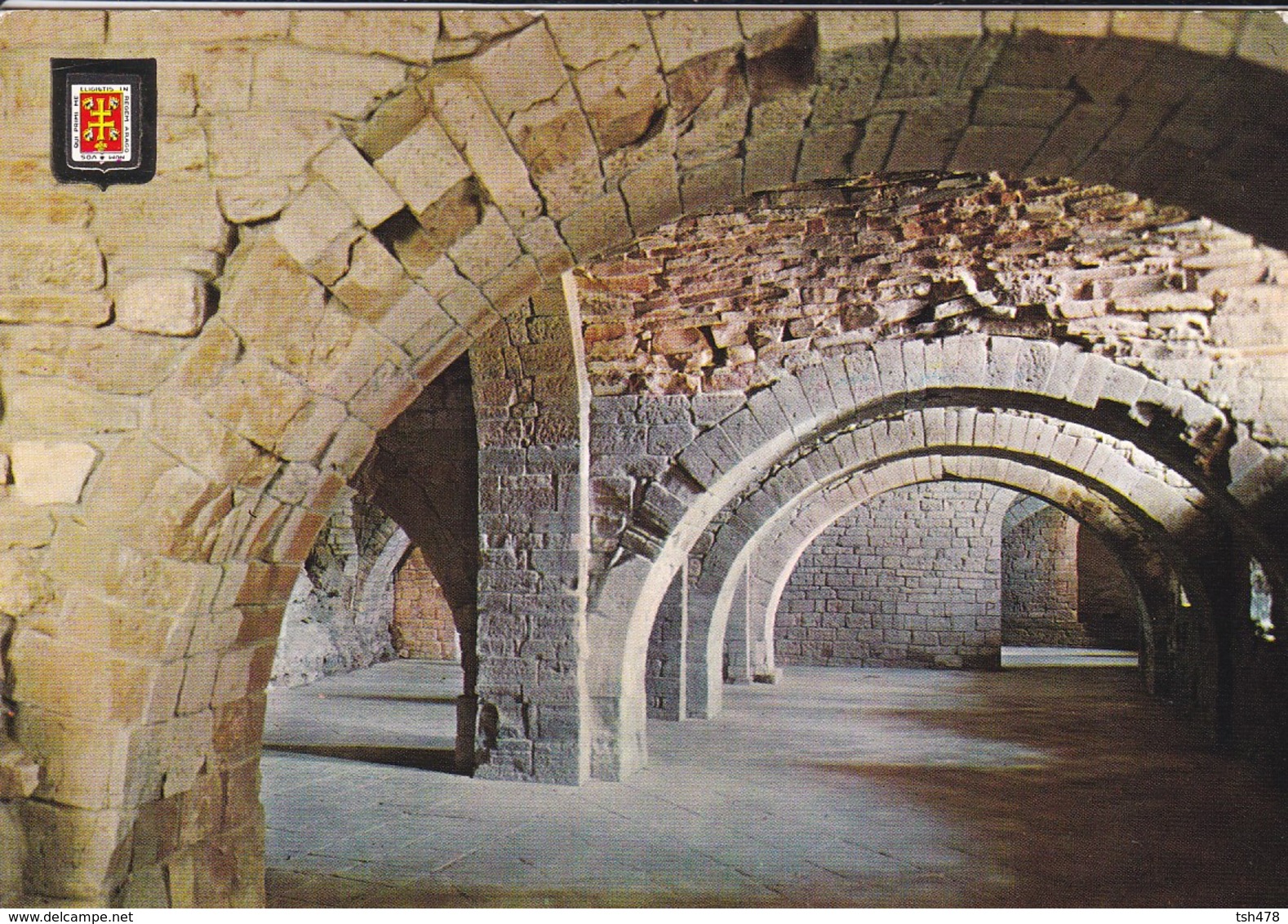 ESPAGNE---SAN JUAN DE LA PENA--monastère De " San Juan De La Pena "---voir 2 Scans - Huesca