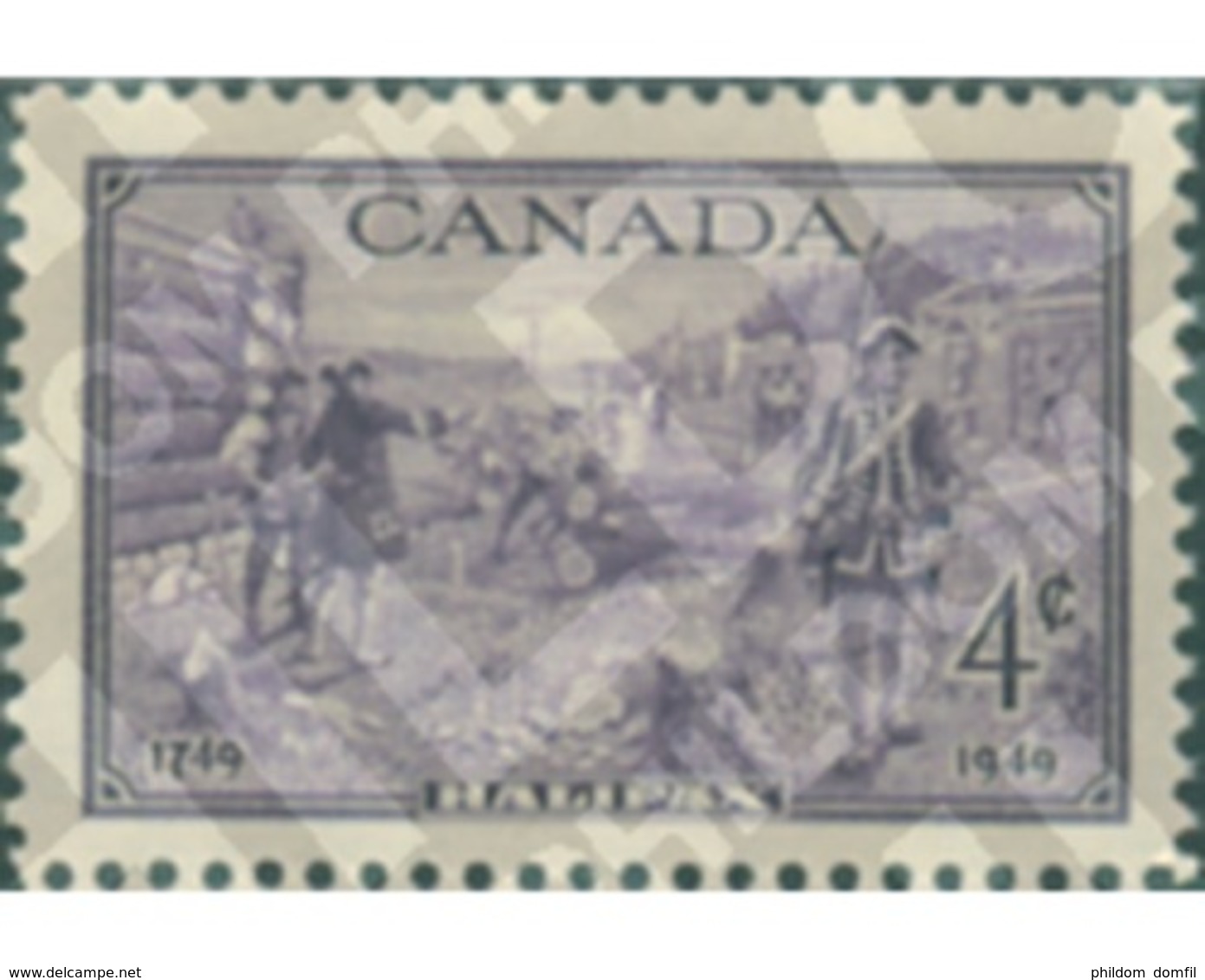 Ref. 129656 * MNH * - CANADA. 1949. BICENTENARIO DE LA FUNDACION DE HALIFAX - Neufs