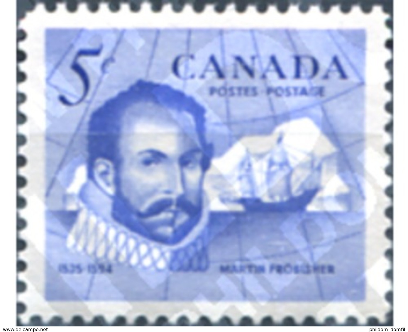 Ref. 129837 * MNH * - CANADA. 1963. SIR MARTIN FROBISHER, EXPLORADOR DEL NORTE - Unused Stamps