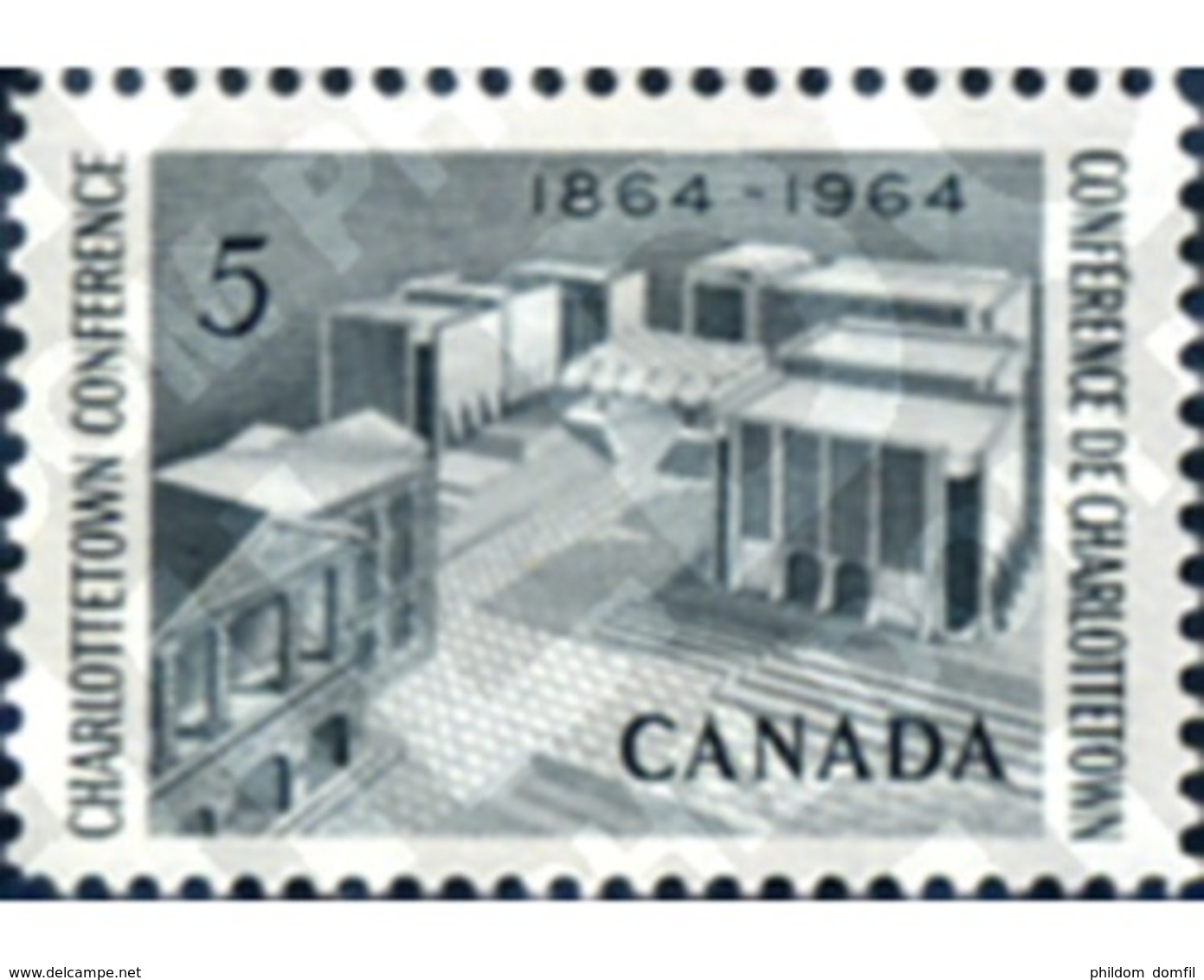 Ref. 129860 * MNH * - CANADA. 1964. CENTENARIO DE LA CONFERENCIA DE CHARLOTTETOWN - Unused Stamps