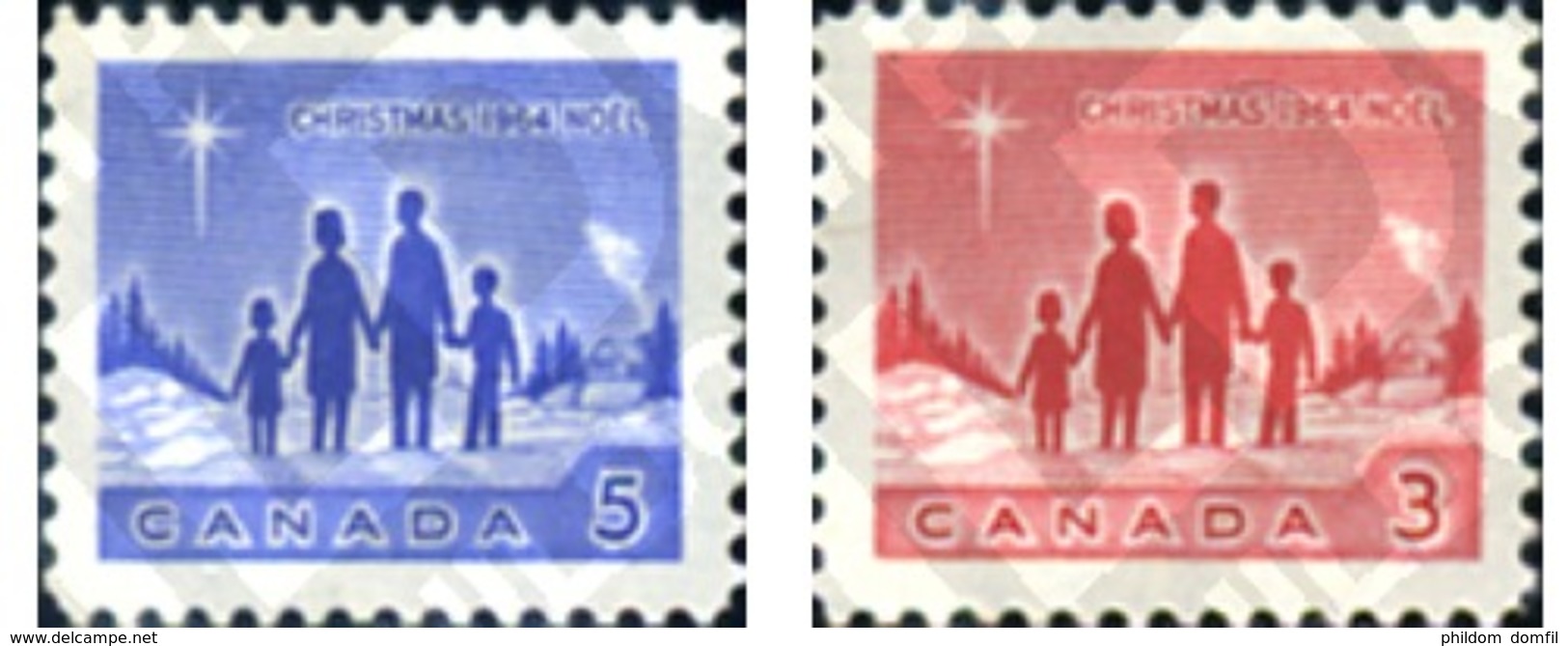 Ref. 205501 * MNH * - CANADA. 1964. CHRISTMAS . NAVIDAD - Unused Stamps