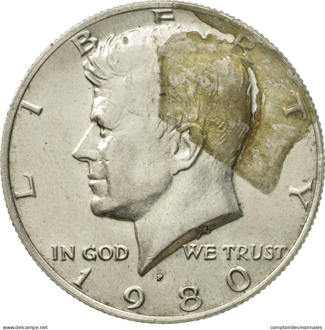 Monnaie, États-Unis, Kennedy Half Dollar, Half Dollar, 1980, U.S. Mint - 1964-…: Kennedy