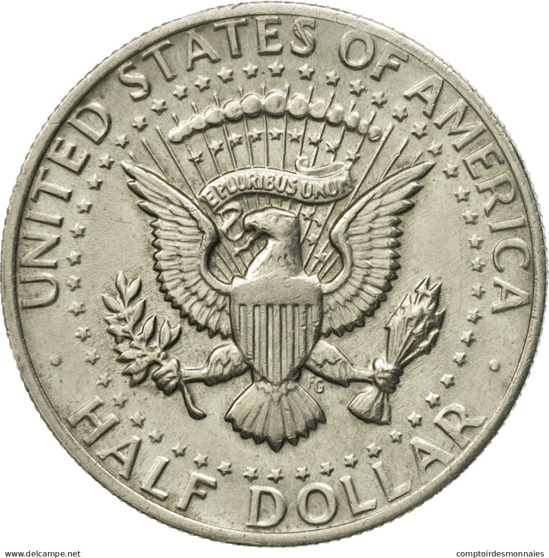 Monnaie, États-Unis, Kennedy Half Dollar, Half Dollar, 1980, U.S. Mint - 1964-…: Kennedy