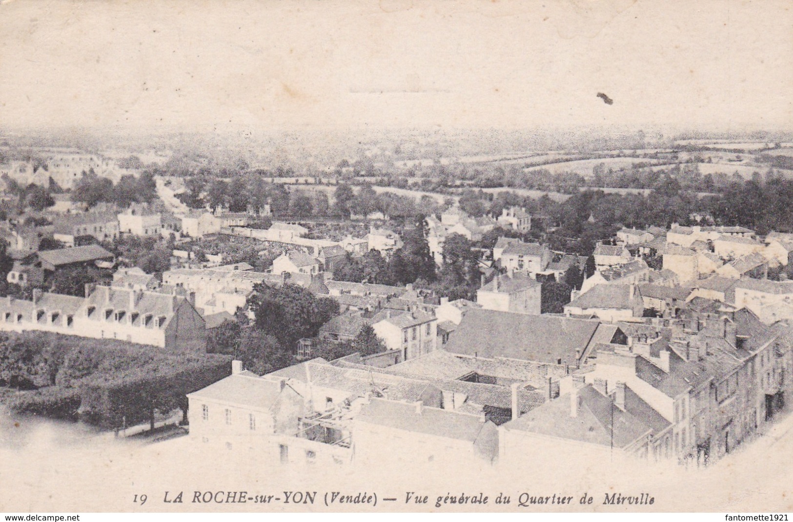 LA ROCHE SUR YON VUE GENERALE DU QUARTIER DE MIRVILLE (dil32) - La Roche Sur Yon