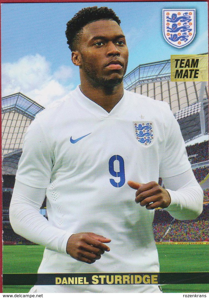 #tousensemble Road To France - Panini - Liverpool Three Lions England - N°89 - Daniel Sturridge - Trading Cards