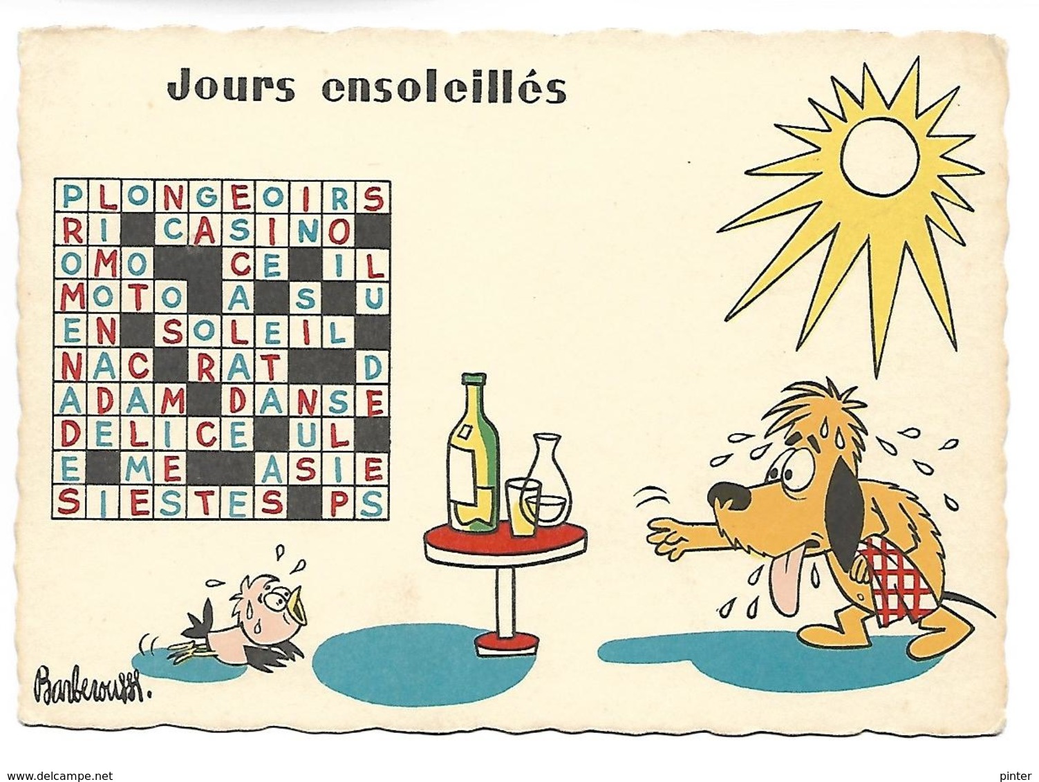 Jours Ensoleillés  - Illutrateur BARBEROUSSE - 413 - Barberousse