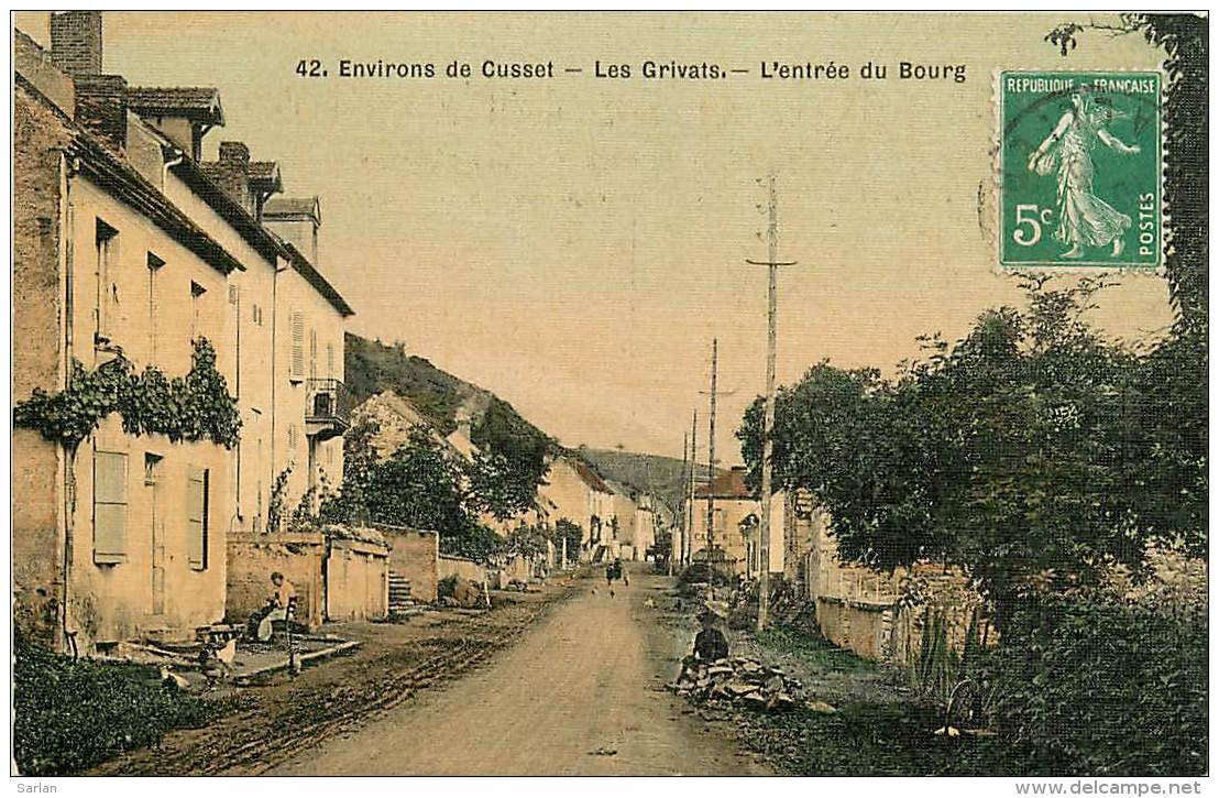 03 , CUSSET , Les Grivats , Entrée Du Bourg , CF * 365 62 - Autres & Non Classés