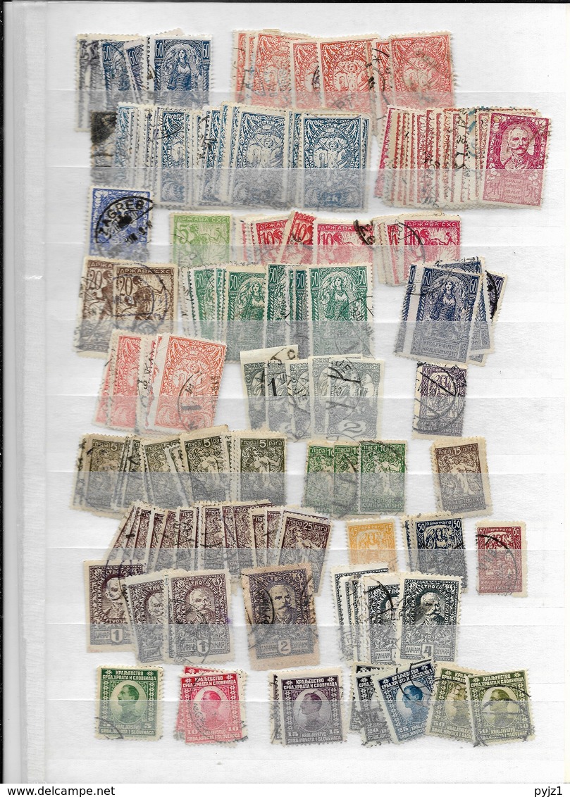 Yugoslavia USED  Many Stamps ! (13 Scans) - Colecciones (sin álbumes)