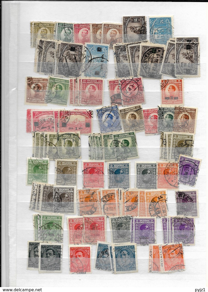 Yugoslavia USED  Many Stamps ! (13 Scans) - Sammlungen (ohne Album)