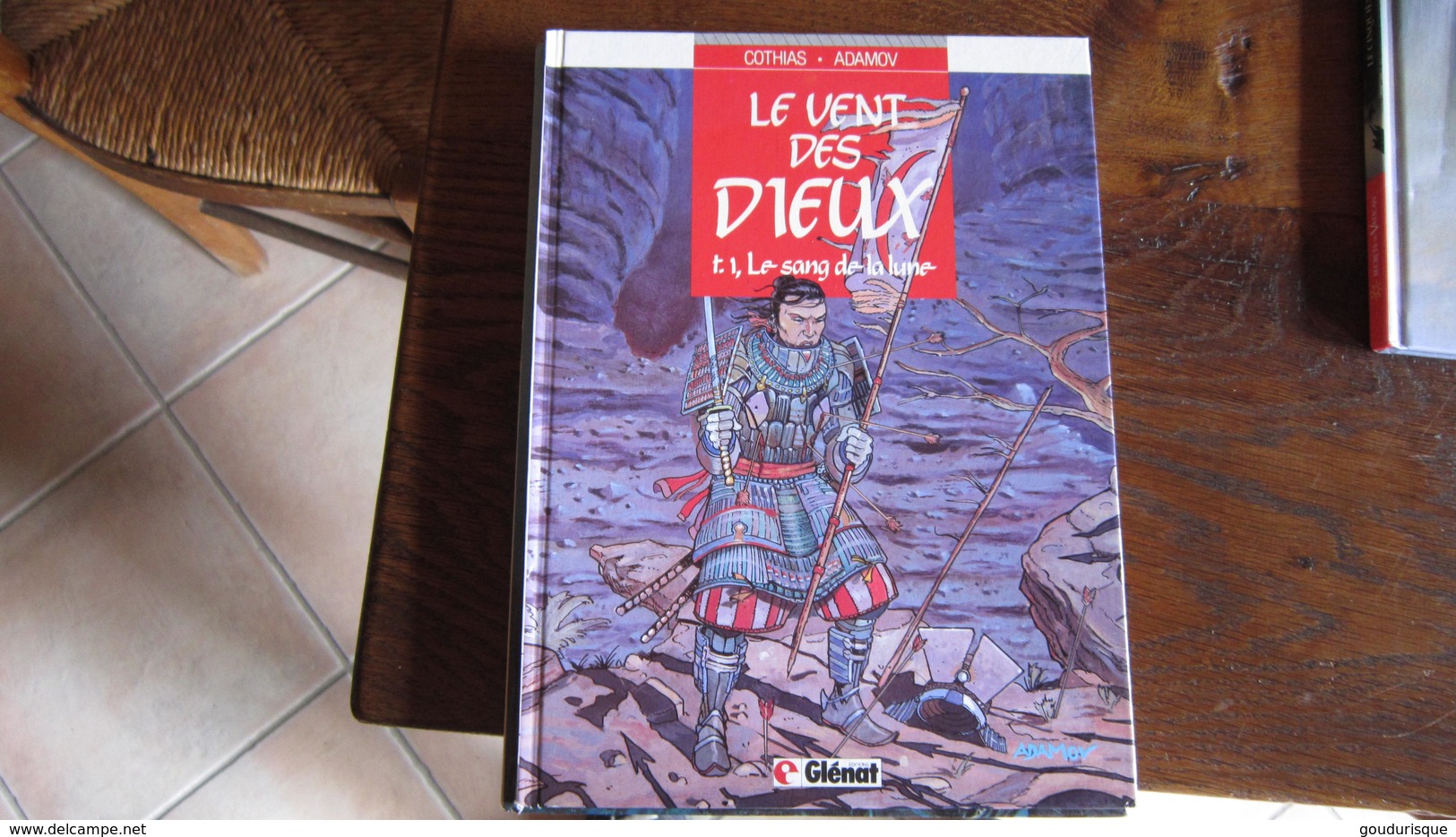 EO LE VENT DES DIEUX T1 LE SANG DE LA LUNE  ADAMOV  COTHIAS  GLENAT - Vent Des Dieux, Le