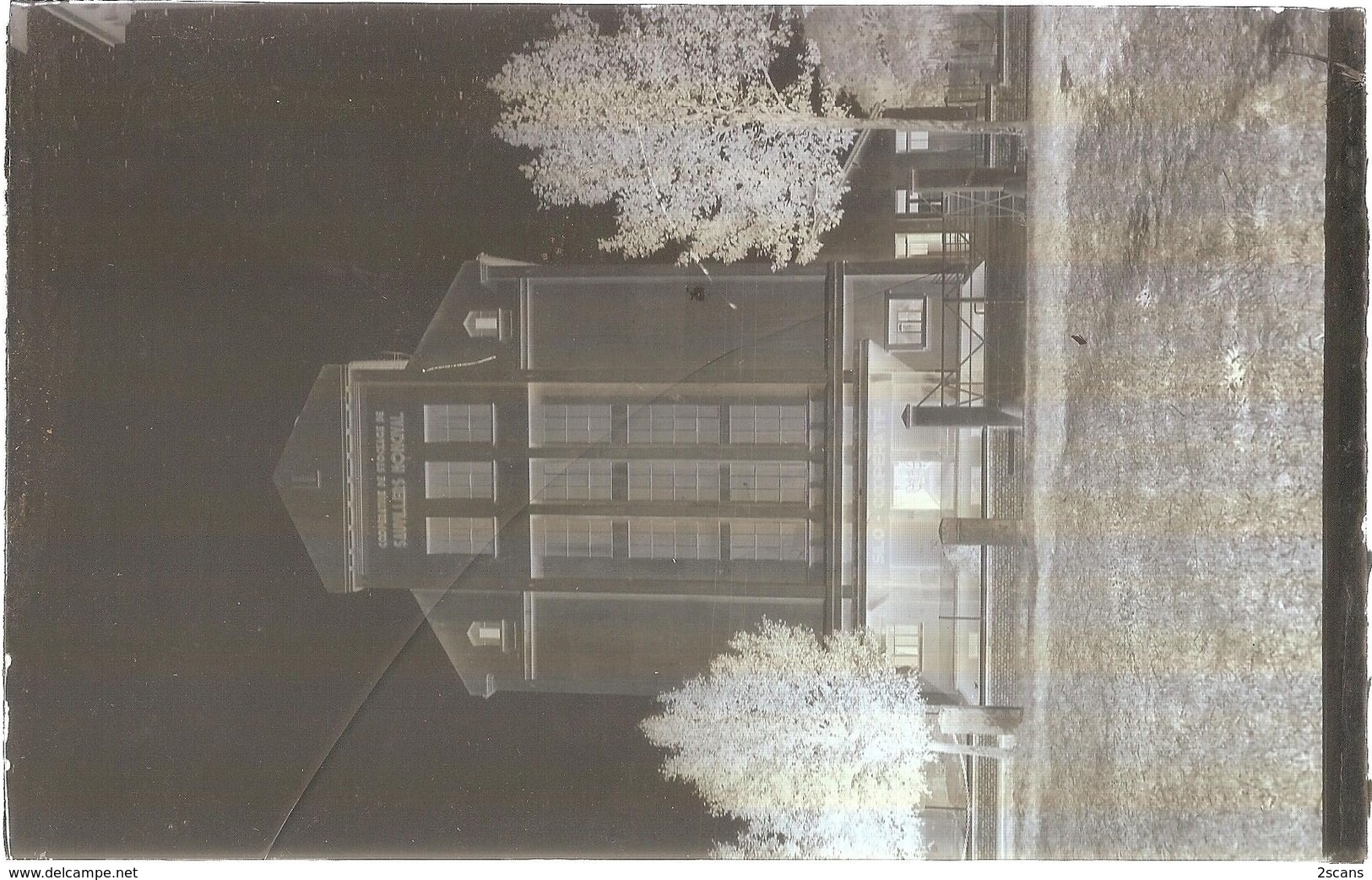 Dépt 80 - SAUVILLERS-MONGIVAL - ÉPREUVE De CARTE POSTALE (photo R. LELONG) + PLAQUE De VERRE D'origine - Silo Édit. Plet - Autres & Non Classés