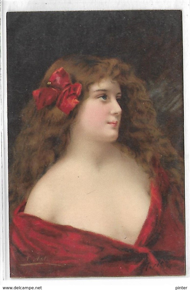 Portrait De FEMME - Illustrateur ASTI - 1292 - Asti