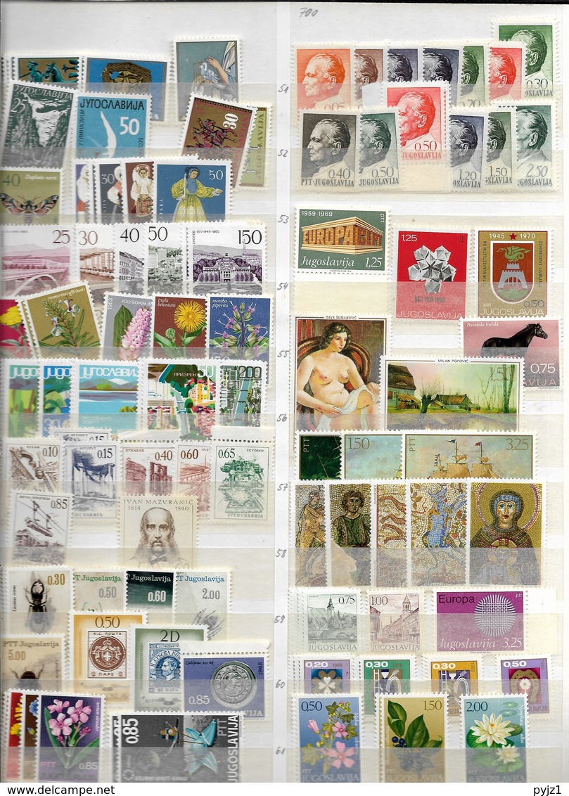 Yugoslavia MNH . (4 Scans) - Collections (sans Albums)