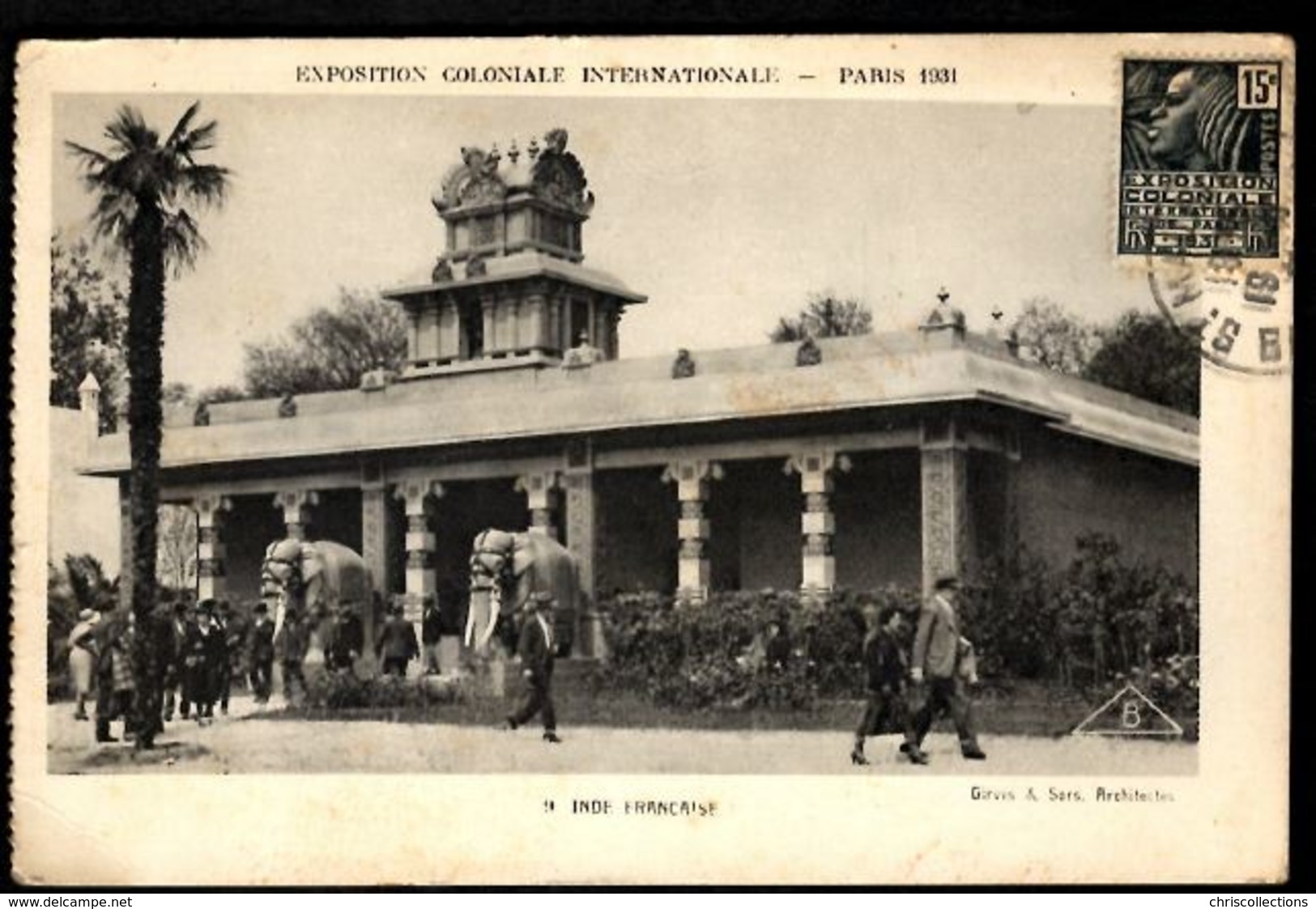 Exposition Coloniale Internationale - Paris 1931 - Inde Française - Exhibitions