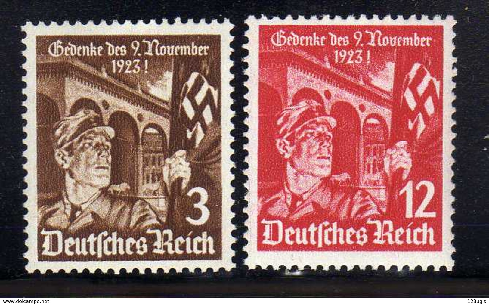 Deutsches Reich, 1935, Mi 598-599 ** [250818LAII] - Neufs