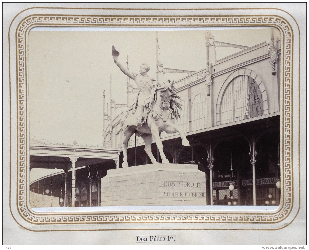 Pierre Petit . Rare album de l'Exposition Universelle de 1867 à Paris . Etats Pontificaux Mexique Chine Russie Egypte...