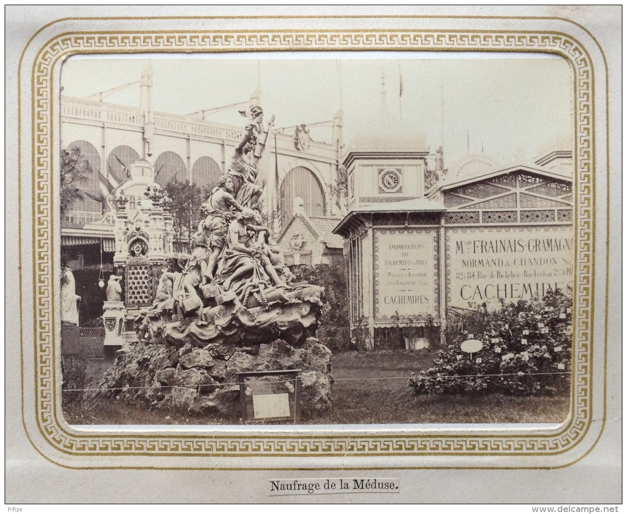 Pierre Petit . Rare album de l'Exposition Universelle de 1867 à Paris . Etats Pontificaux Mexique Chine Russie Egypte...