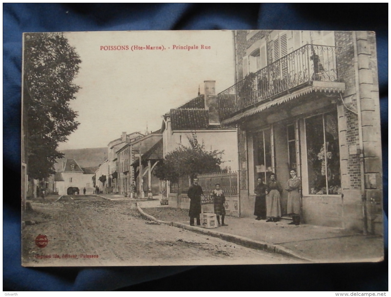 Poissons  Principale Rue  Magasin  Funéraire  Animée - Ed. Dupond - écrite - R236 - Sonstige & Ohne Zuordnung