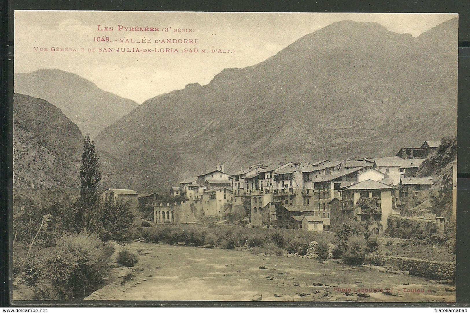 ANDORRA -  1048.- VALLES D'ANDORRE  LABOUCHE(H.45) - Andorra