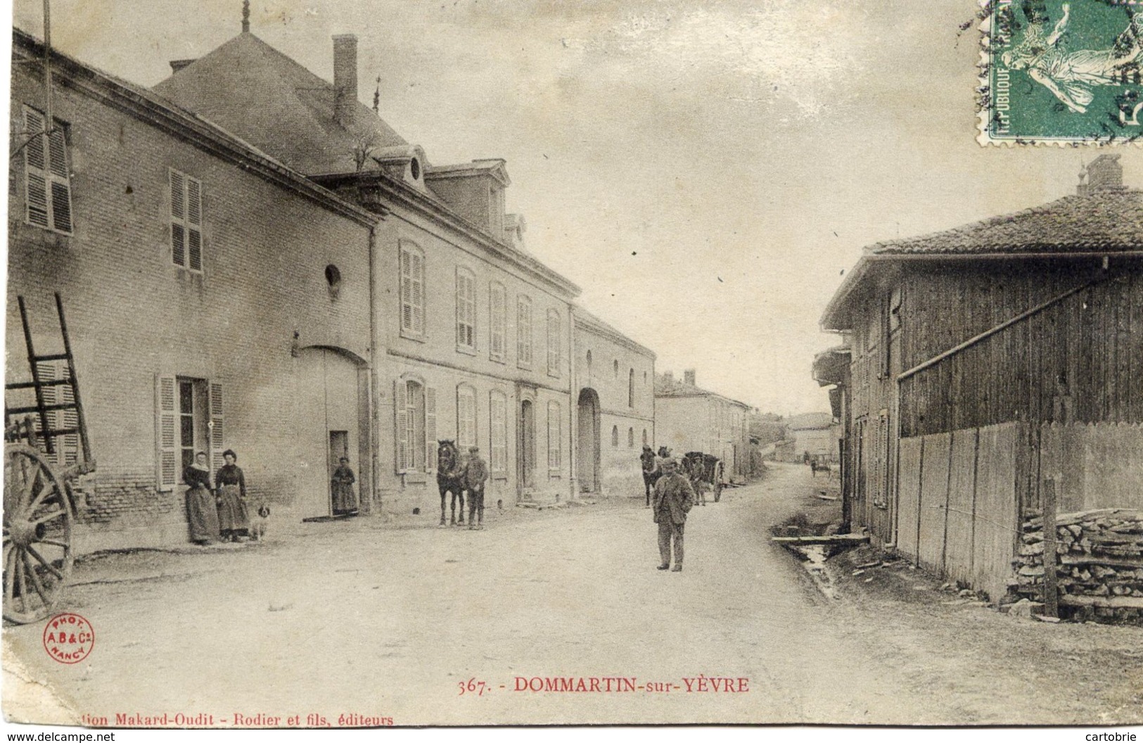 51 DOMMARTIN-SUR-YÈVRE (188 Hab.) - Animée - EN L'ÉTAT - Autres & Non Classés