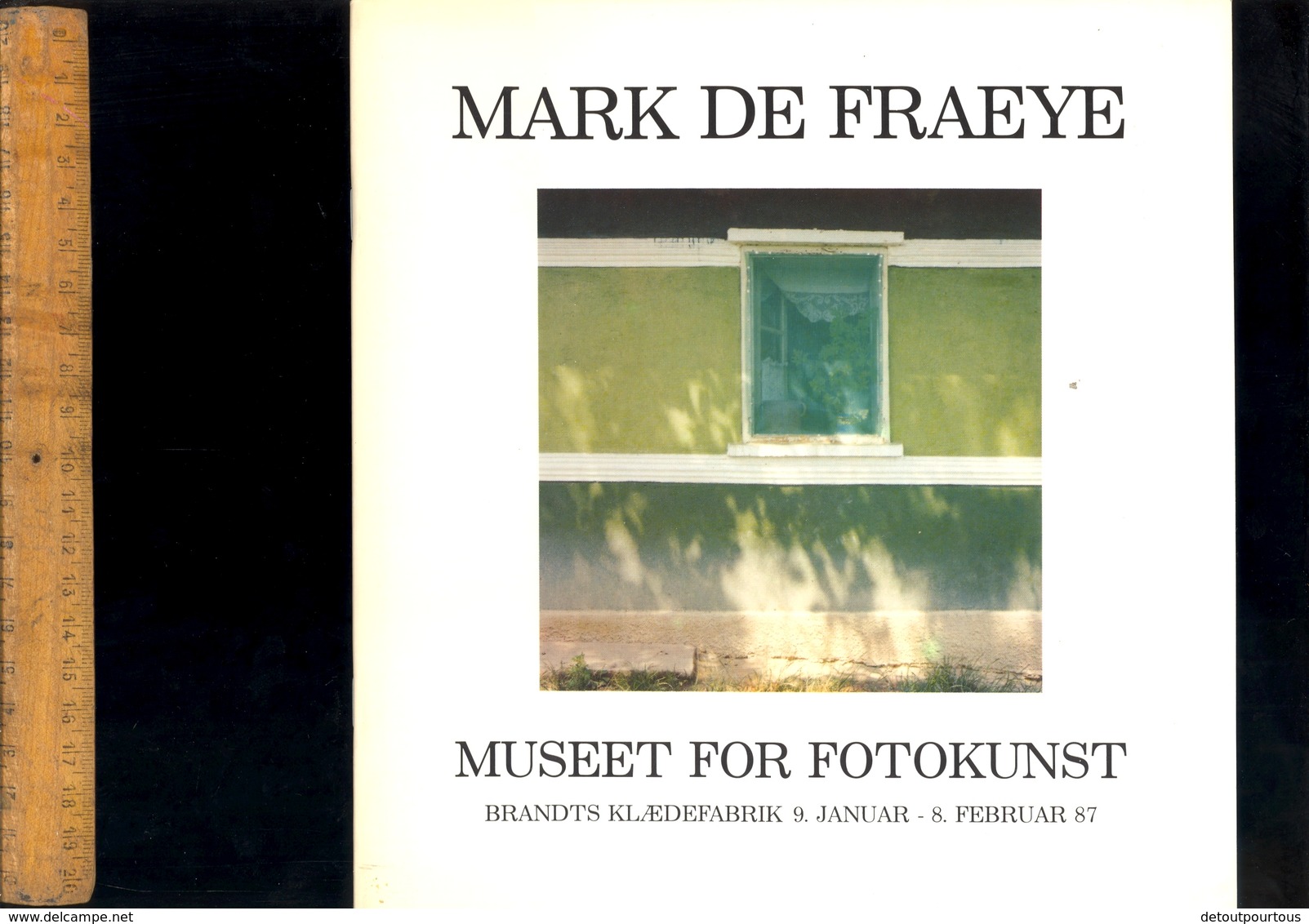 Livre Photographie  Photographe Mark DE FRAEYE (belgium) Foto Museet Odense DK 1987 Photography Booklet - Skandinavische Sprachen