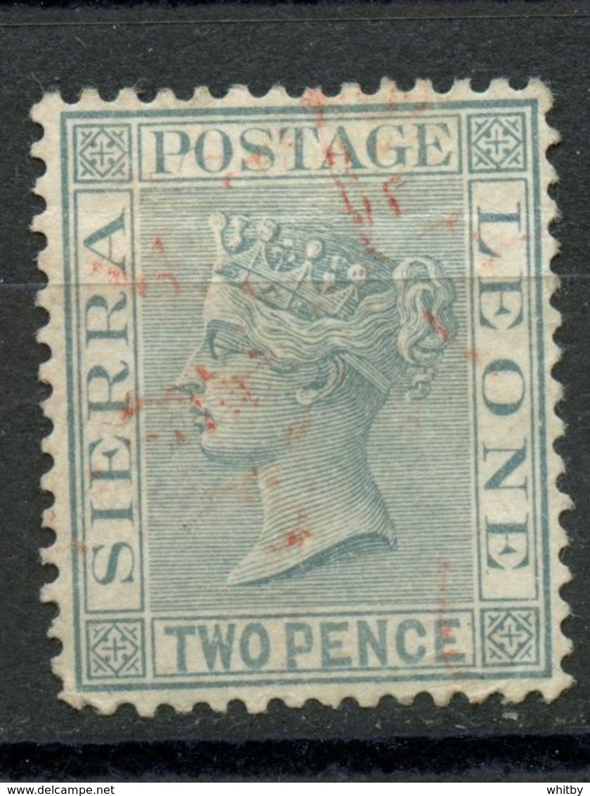 Sierra Leon 1884 2p Queen Victoria Issue #26 - Sierra Leone (...-1960)