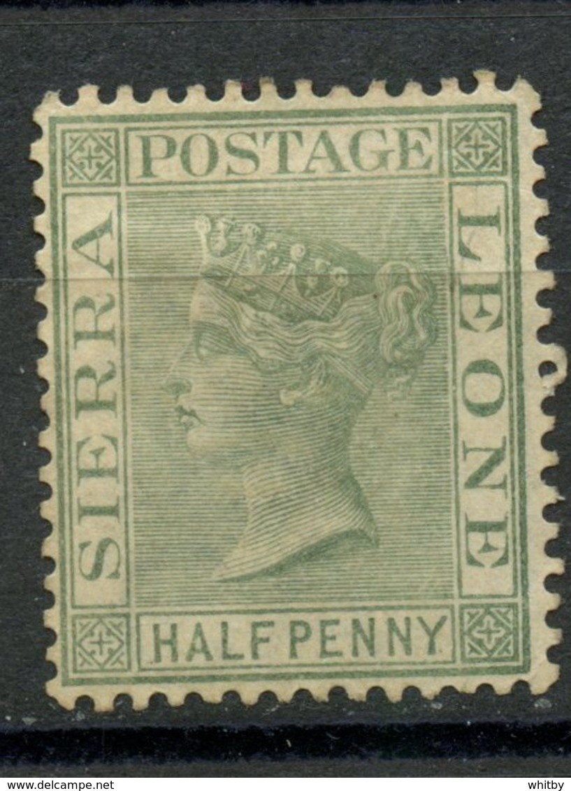 Sierra Leon 1883 1/2p Queen Victoria Issue #22 - Sierra Leone (...-1960)