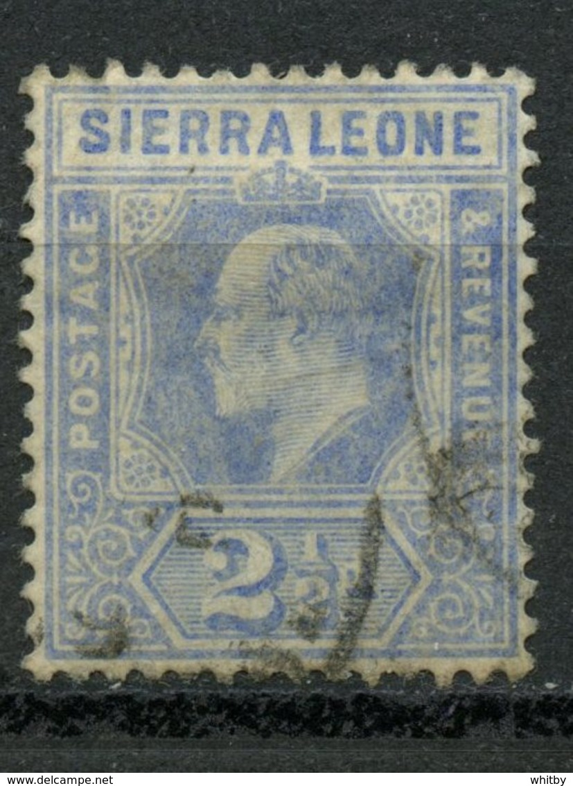 Sierra Leon 1907 2 1/2p King Edward Issue #94 - Sierra Leone (...-1960)