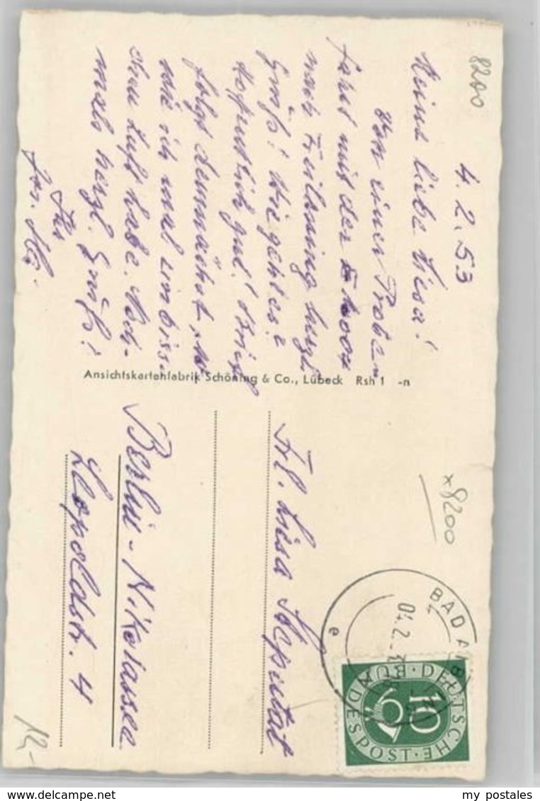 40211771 Rosenheim Bayern Rosenheim Oberbayern  X 1953 Rosenheim - Altri & Non Classificati