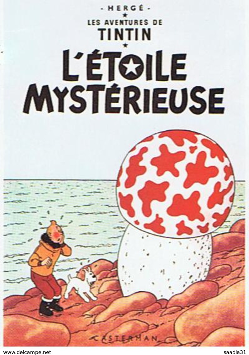 HERGE TINTIN  L ETOILE  MYSTERIEUSE - Hergé