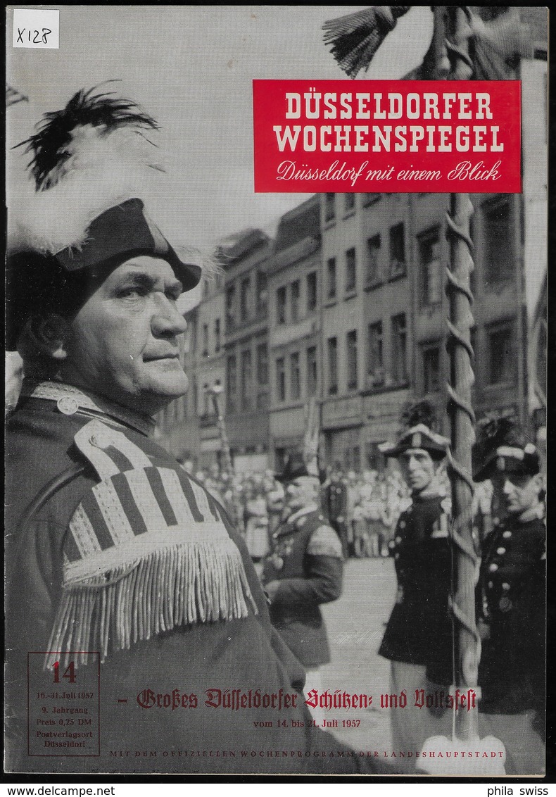 Deutschland BRD - Düsseldorfer Wochenspiegel No. 14 1957 - 52 Seiten - Travel & Entertainment