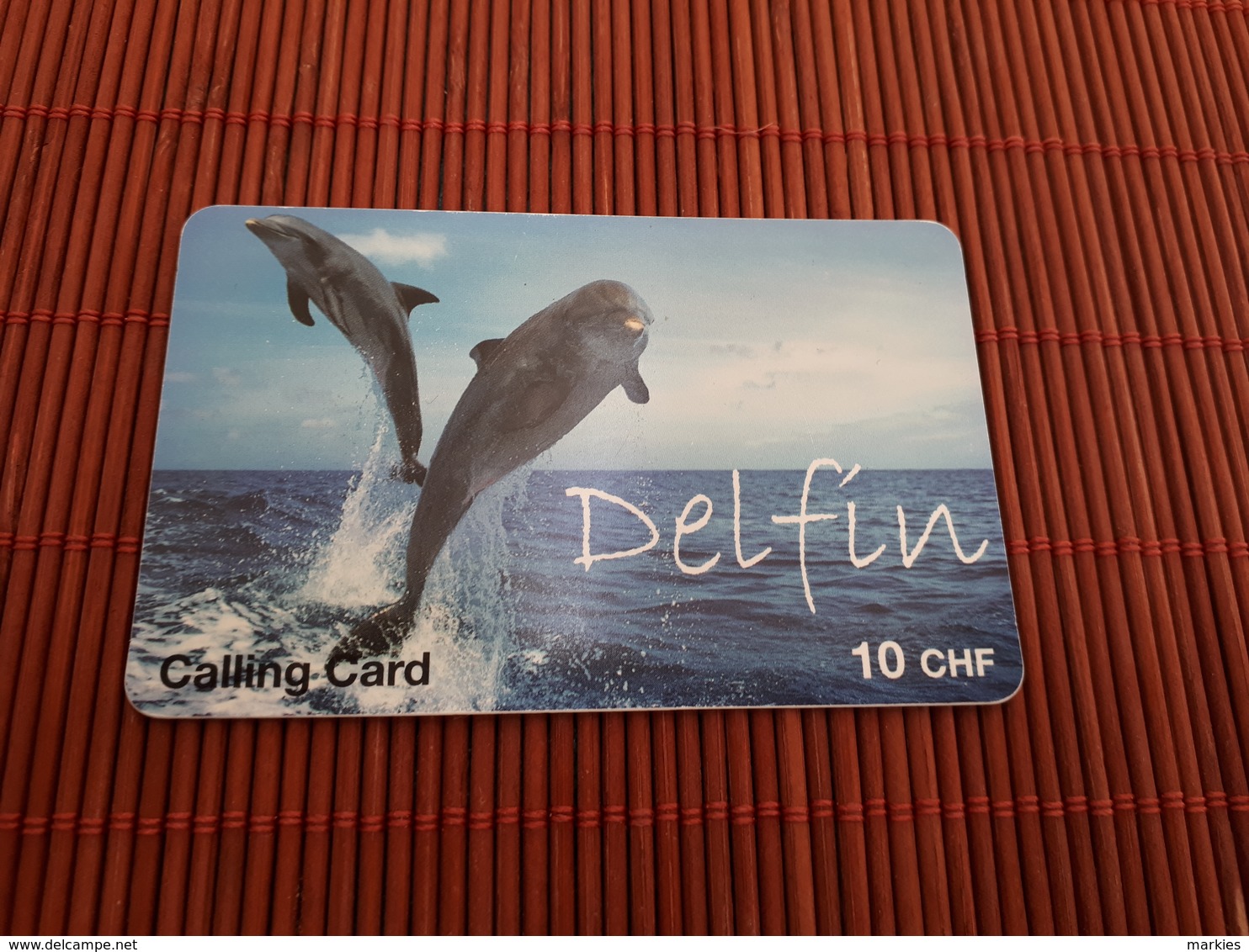 Phonecard Dolfin Rare - Delfines