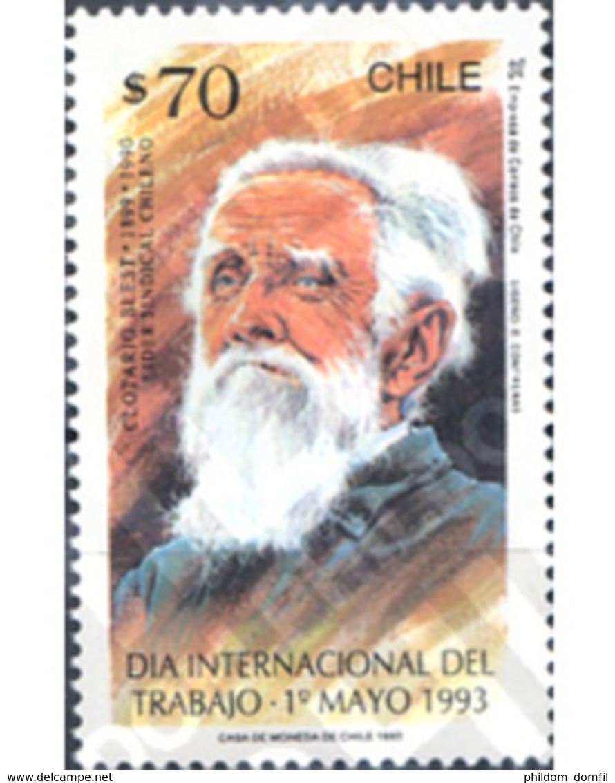 Ref. 303524 * MNH * - CHILE. 1993. WORKERS INTERNATIONAL DAY . DIA INTERNACIONAL DEL TRABAJO - Autres & Non Classés