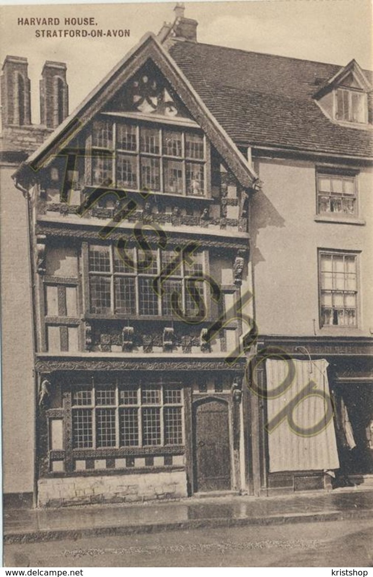 Stratford-upon-Avon - Harvard House   [AA0-1259 - Altri & Non Classificati