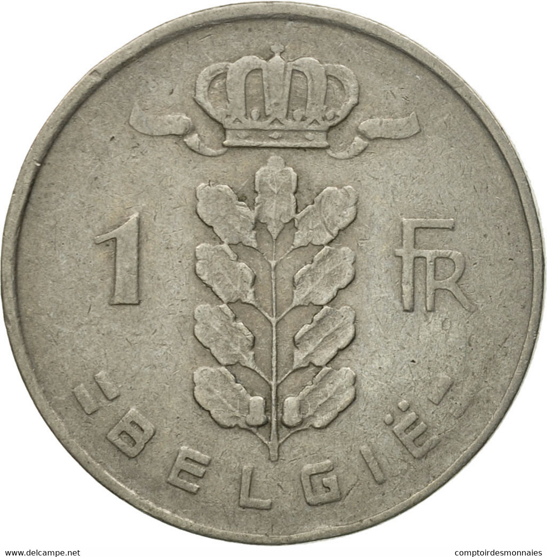 Monnaie, Belgique, Franc, 1950, TB, Copper-nickel, KM:143.1 - 1 Franc
