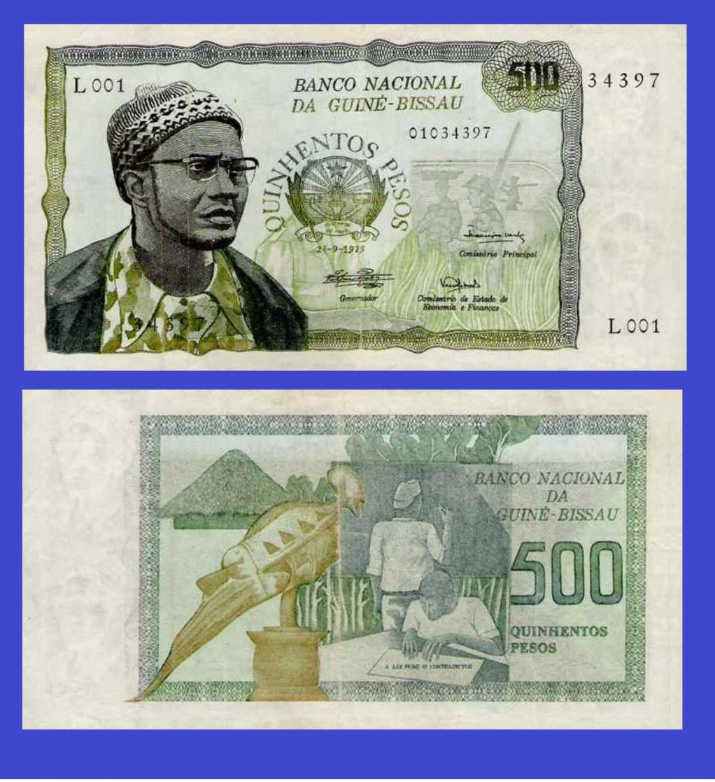 Guinee Bissau 500 Pesos 1975  - REPLICA --  REPRODUCTION - Gambie