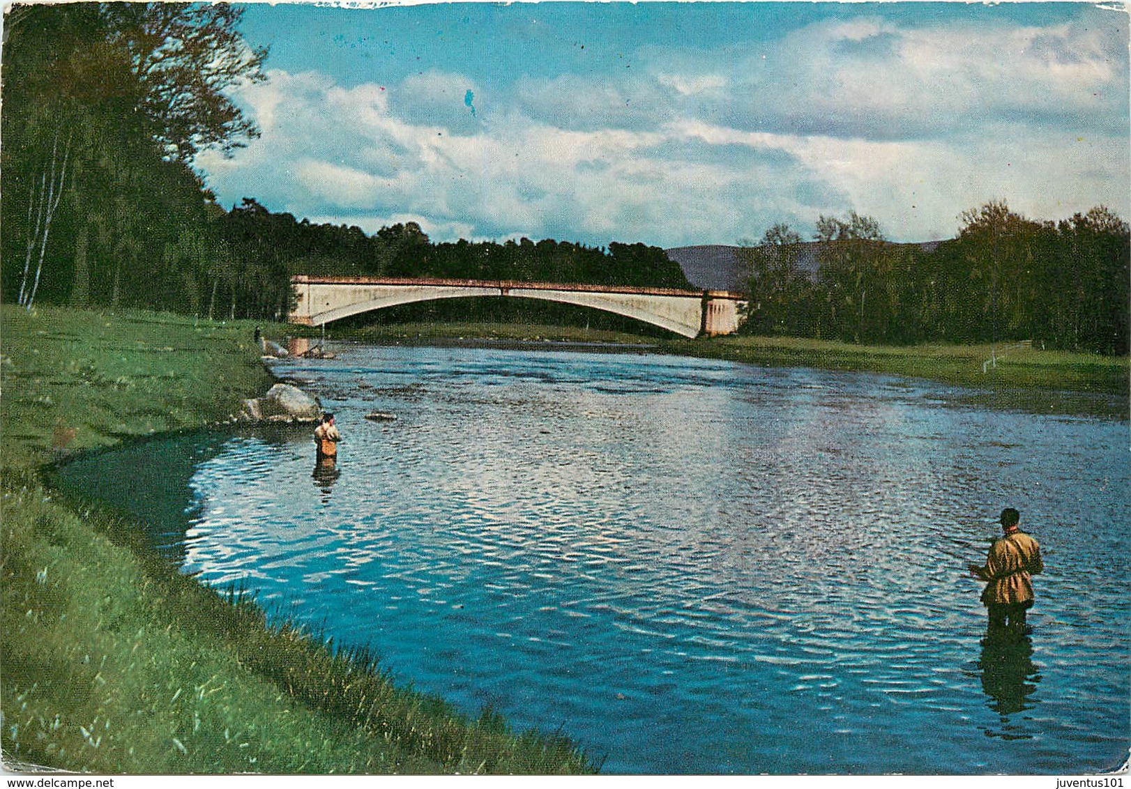 CPSM The Spey Bridge At Grantown On Spey                                                 L2661 - Moray