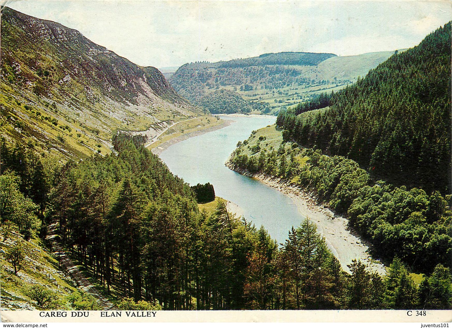 CPSM Careg Ddu-Elan Valley                                                 L2661 - Autres & Non Classés