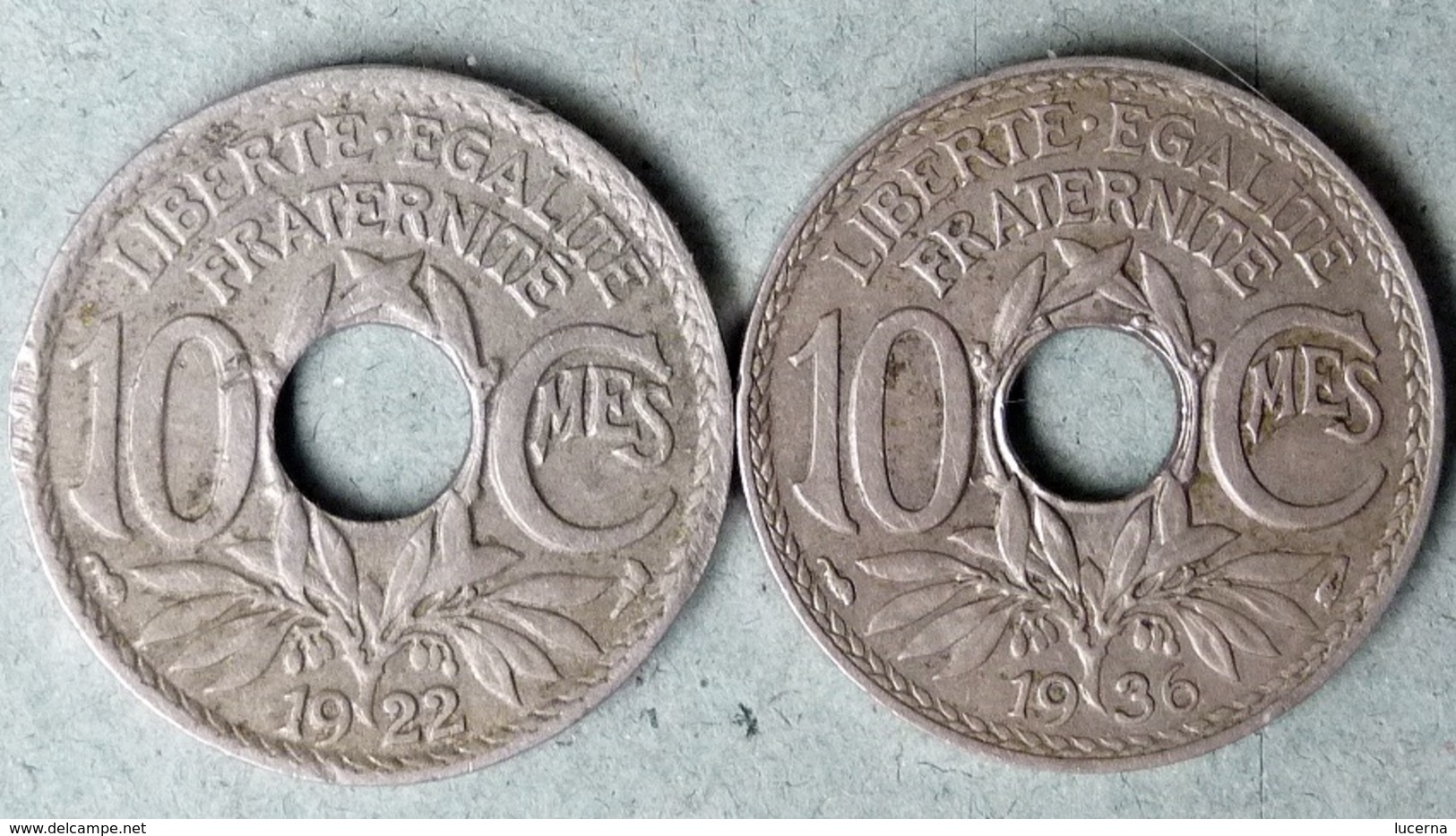 LOT 30 PIECES 50 CTS 1939 50 CENTIMES 1942 1943 1944 Et 1945 10 Cmes 1920 1922 1926 1936 1938 Et 1941 25 CTS 1921 1939 - Other & Unclassified