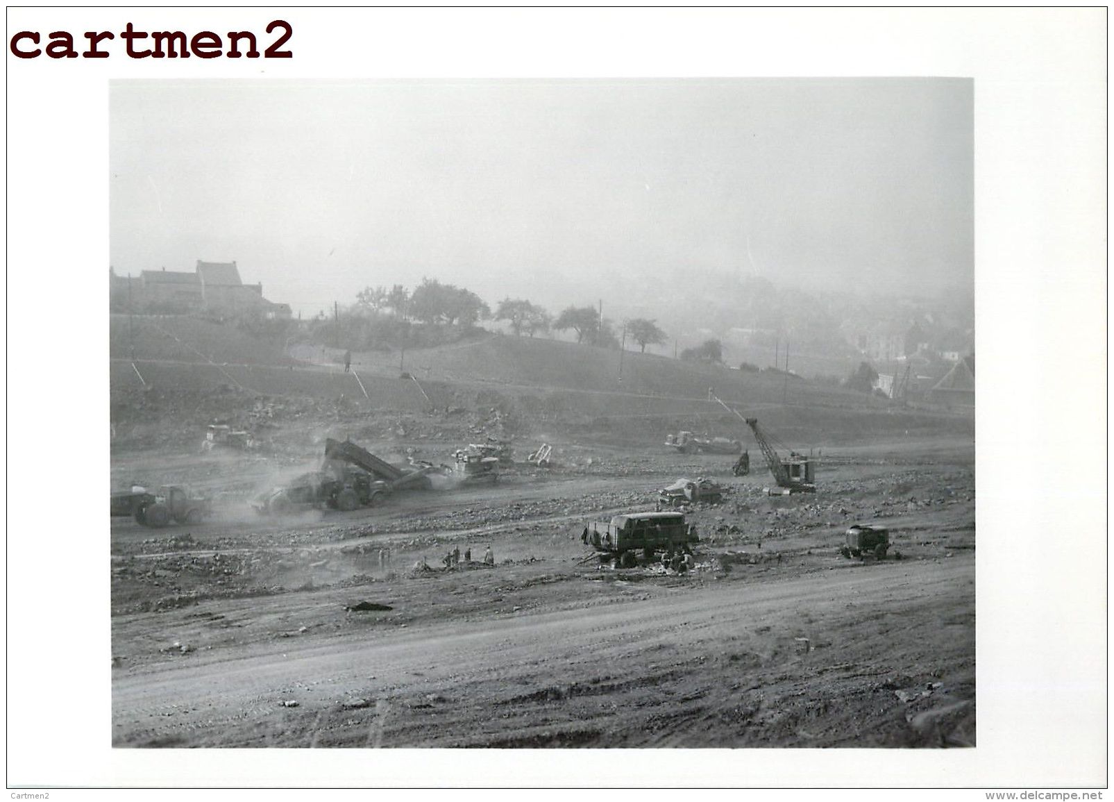 GOSSELIES TERRASSEMENT BULLDOZER TRACTEUR BRUXELLES-CHARLEROI CHANTIERS PENICHE TRACTOPELLE GRUE TRAVAUX PUBLICS TEDESCO - Andere & Zonder Classificatie