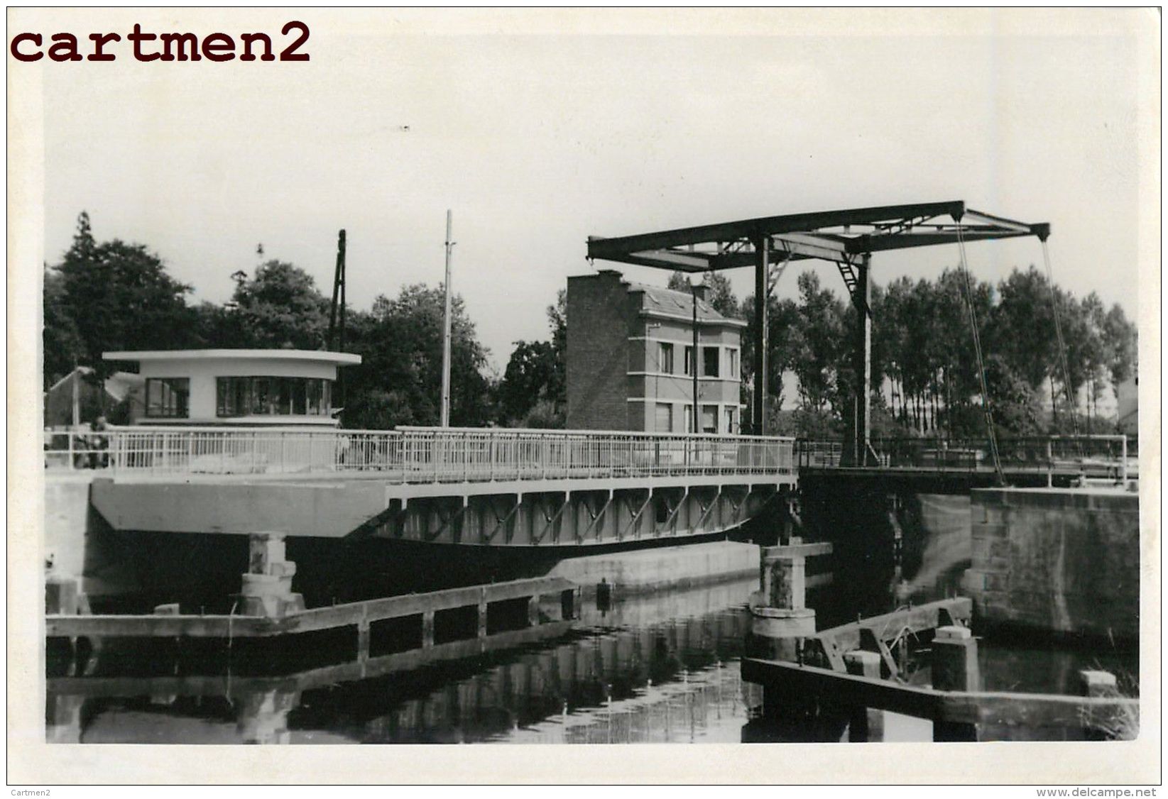 VAART LEUVEN MECHELEN MALINES PONT BATTEL CHANTIER TRAVAUX PUBLIC CONSTRUCTION GENIE CIVIL - Mechelen