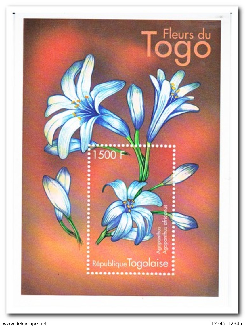 Togo 2000, Postfris MNH, Flowers - Togo (1960-...)