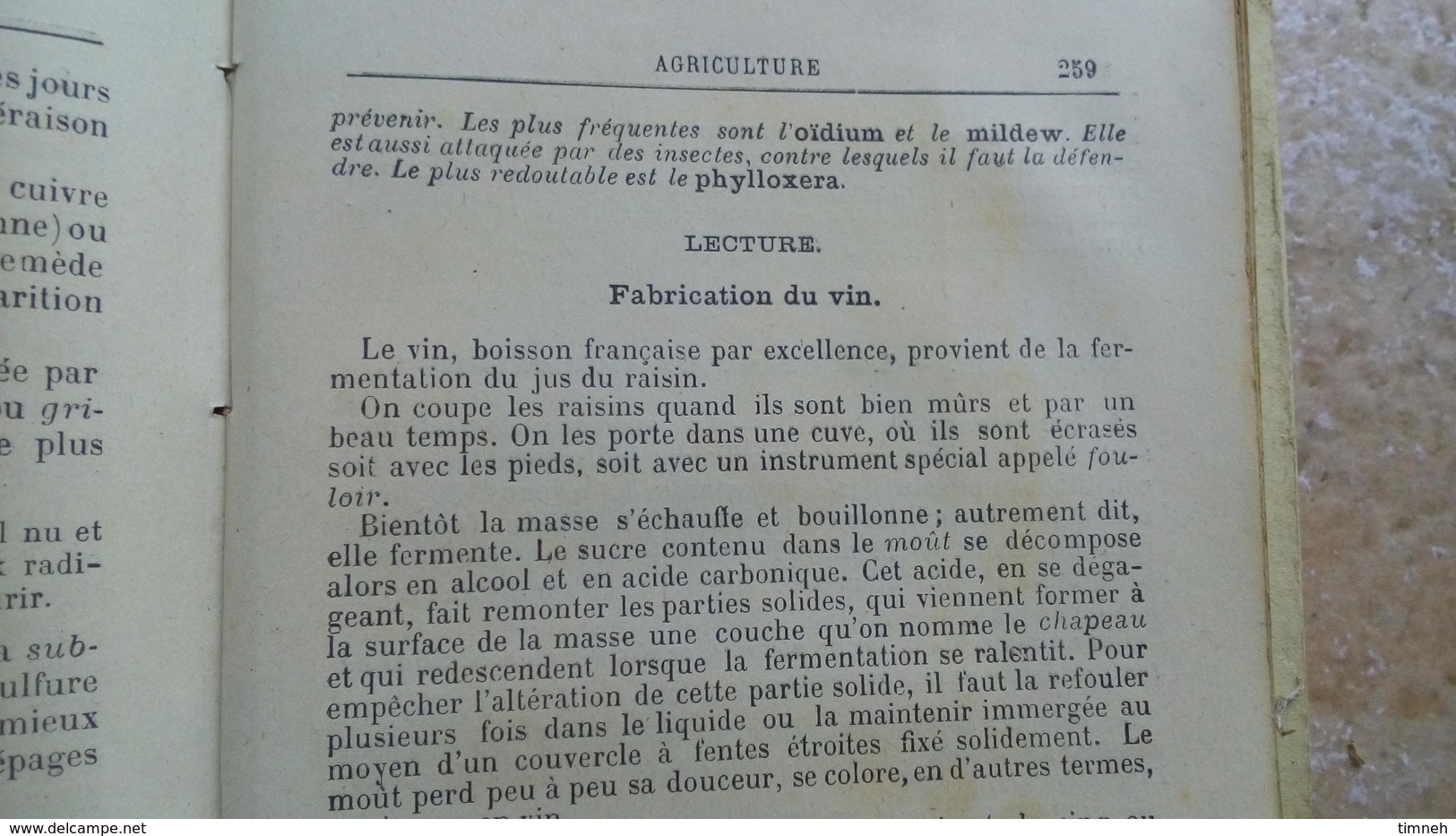 LE LIVRE DE SCIENCES PHYSIQUES ET NATURELLES DES ECOLES PRIMAIRES 1904 BOYER ANGOT (partie de l'élève) FOURAUT