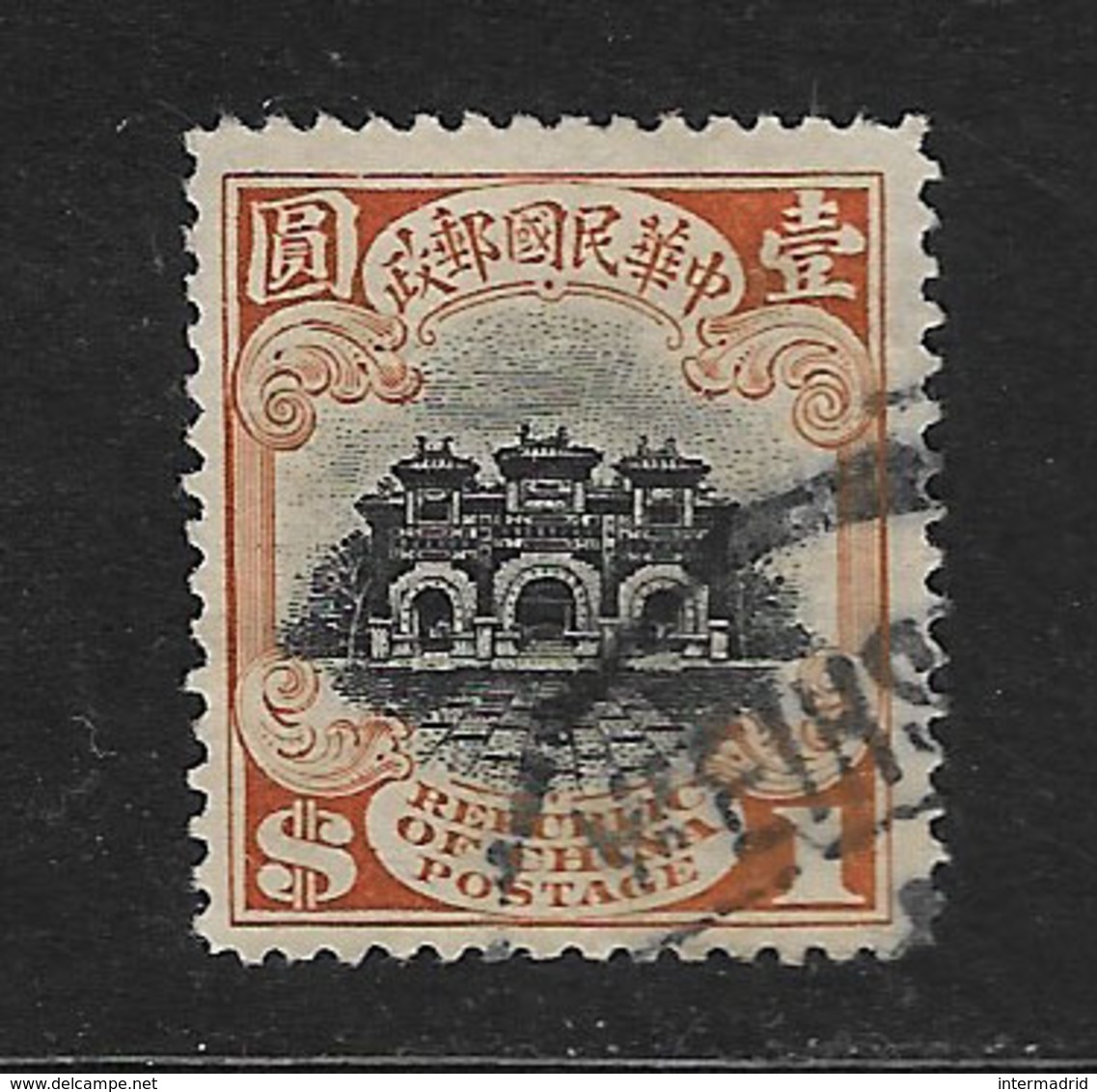 CHINA - CLÁSICO. Yvert Nº 162A Usado - 1912-1949 República