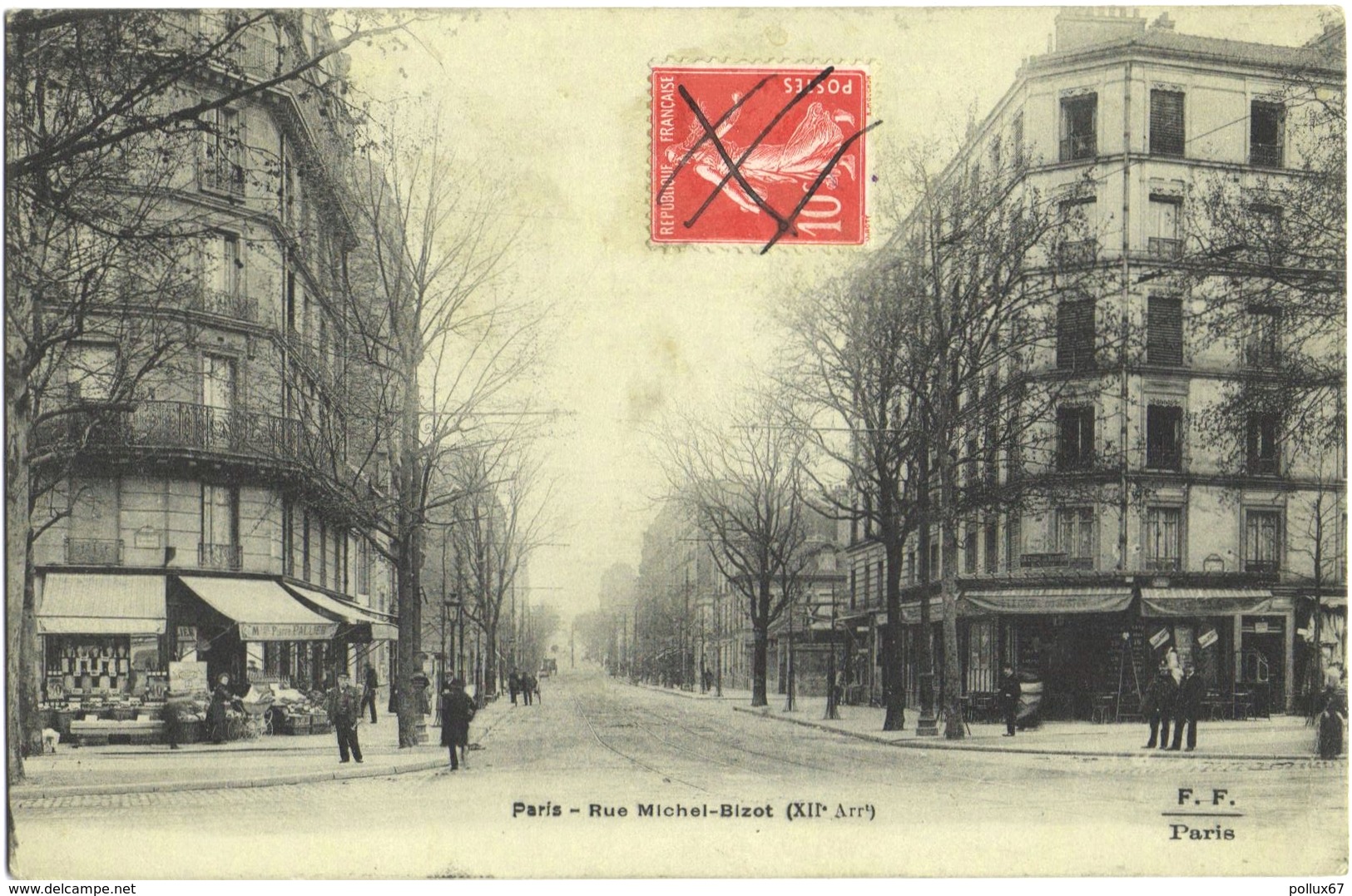 CPA DE PARIS XII. RUE MICHEL BIZOT - Arrondissement: 12