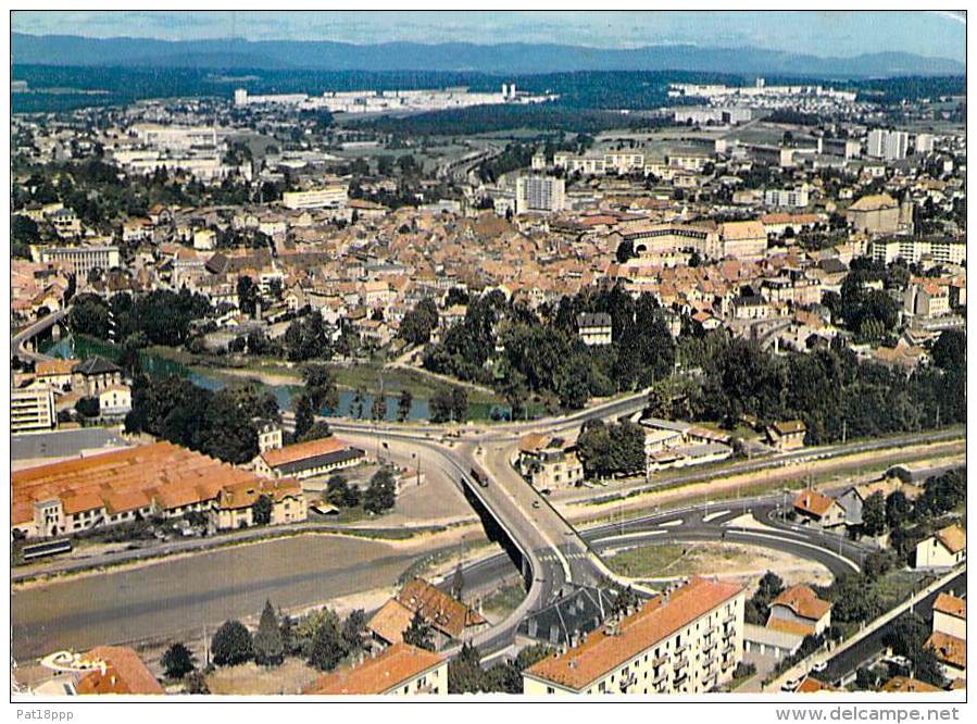 25 - SOCHAUX - MONTBELIARD : Le Pont De La ZUP Et La Petite Hollande - CPSM GF 1971 - Doubs - Sochaux