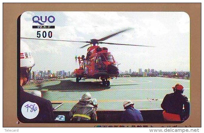 Carte   Hélicoptère (786) HELICOPTER - CHOPPER - Hubschrauber - HELICÓPTERO - Elicottero - Avion - Flugzeuge