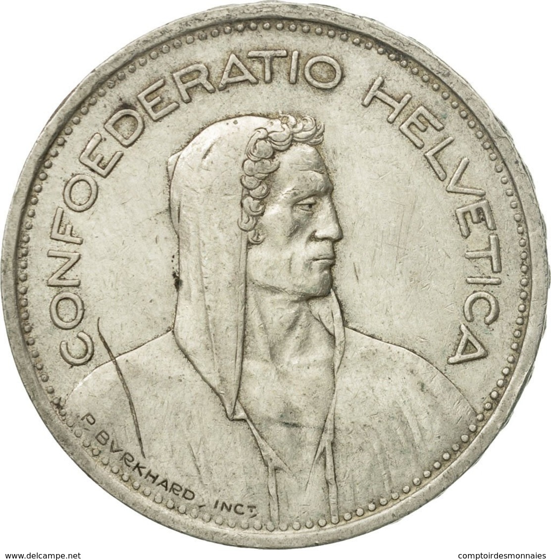 Monnaie, Suisse, 5 Francs, 1953, Bern, TB+, Argent, KM:40 - Autres & Non Classés