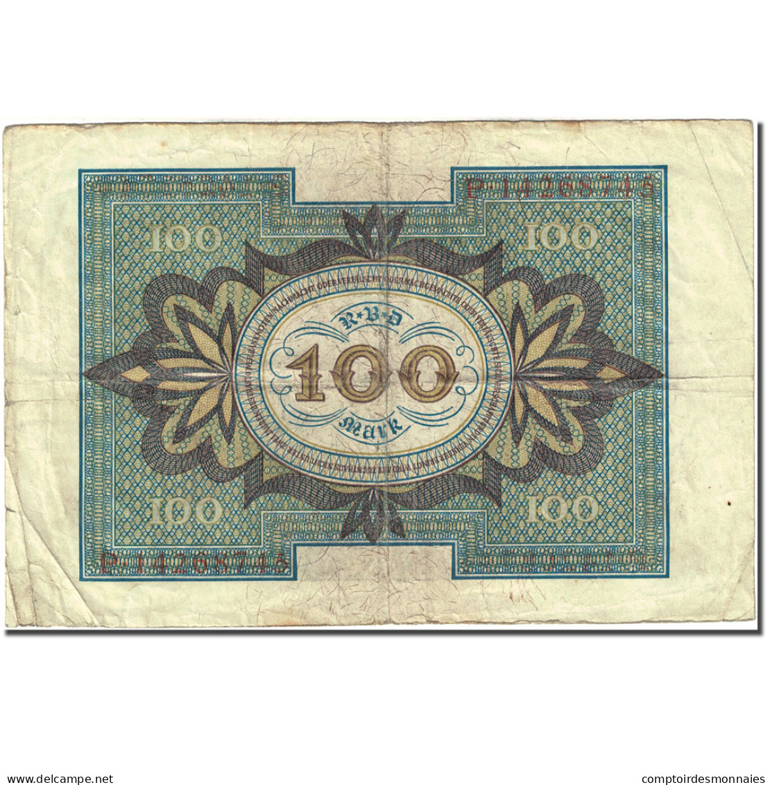 Billet, Allemagne, 100 Mark, 1920, 1920-11-01, KM:69b, B+ - 100 Mark